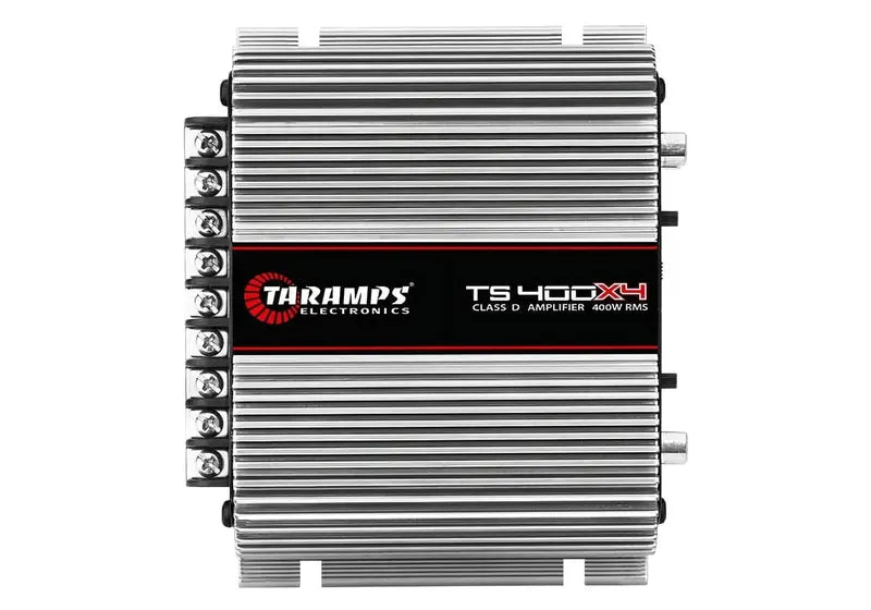 Taramps TS 400×4 Car Amplifier  4-Channel, 400W RMS, 2-Ohm Stable