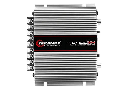 Taramps TS 400×4 Car Amplifier  4-Channel, 400W RMS, 2-Ohm Stable