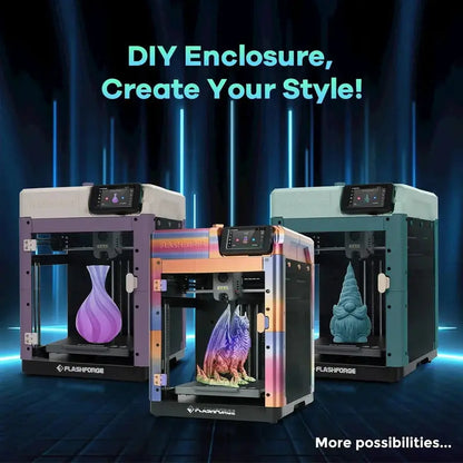Adventurer 5M 3D Printer  Fully Auto-Leveling, Precision FDM Desktop Printing System