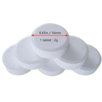 Pool Chlorine Tablets  500-Count Stabilized Trichlor Sanitizing Discs