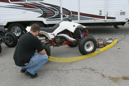 440P Heavy-Duty 12V Tire Inflator  Portable Off-Road Air Compressor, 150 PSI, Fits Tires up to 37″ (44043 Model)