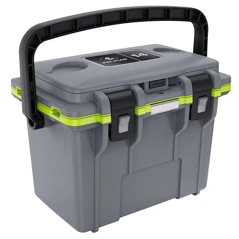 Pelican 14QT Elite Cooler  Superior Insulation, Multiple Cooling Zones, Bottle Opener, Dry Box, Rugged Handle