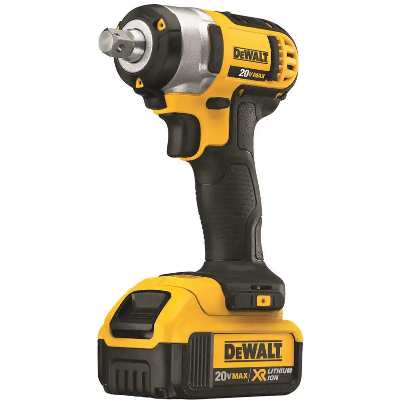 20V MAX Lithium-Ion 1/2″ Impact Wrench Kit  Includes Detent Pin for Secure Socket Retention