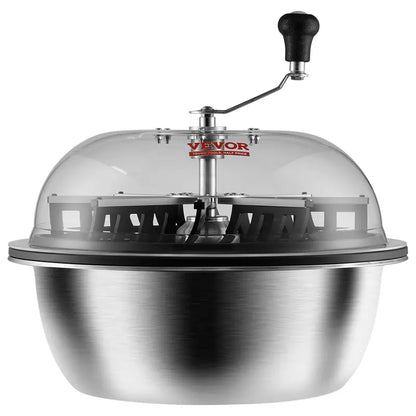 Manual Herb Trimming Kit  Stainless Steel Rotary Trimmer, Transparent Cover, Foldable Drying Rack, and Handheld Tool