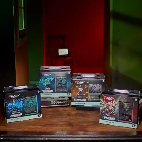 Magic: The Gathering Duskmourn: House of Horror 4-Deck Commander Bundle