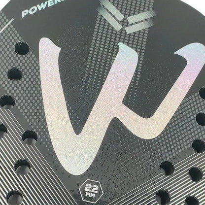 ProCarbo Grip Beach Tennis Racket  Premium 3K Carbon Fiber Construction