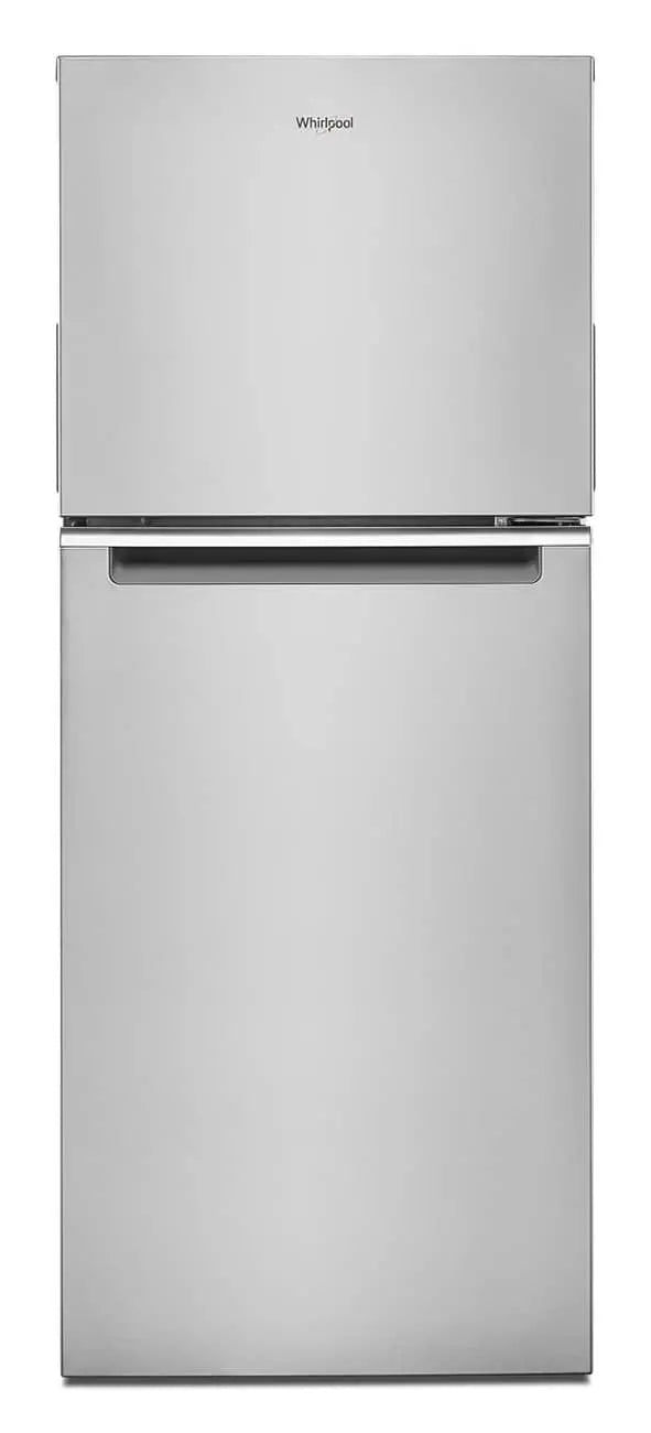 Whirlpool ADA 24 Fingerprint Resistant Stainless Steel Small Space Top-Freezer Refrigerator
