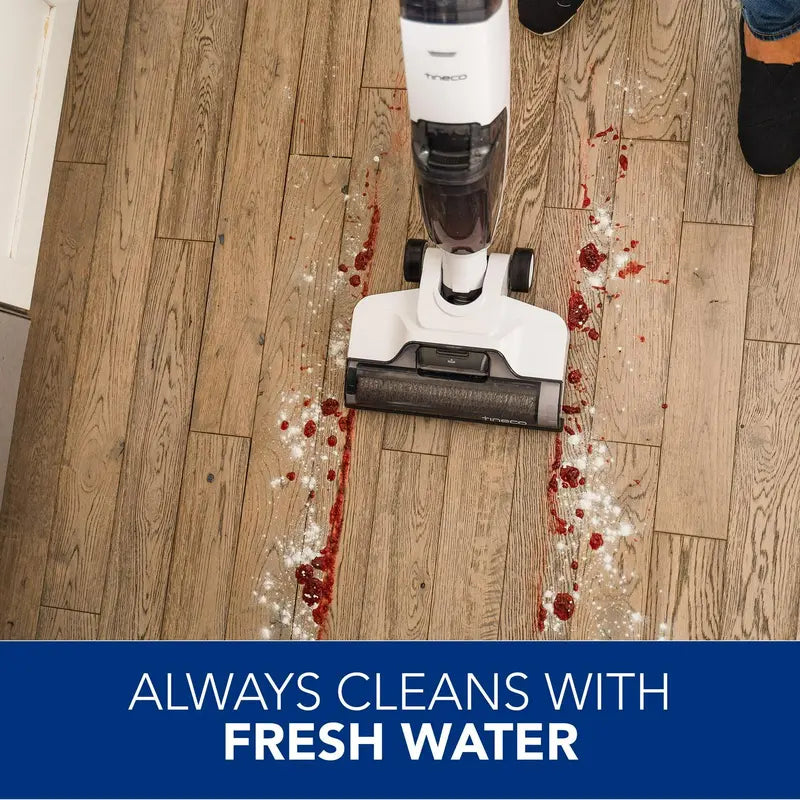 Tineco iFloor 2 Cordless Wet/Dry Vacuum & Hard Floor Washer, Self-Cleaning, Powerful Suction, Safe for Sealed Floors