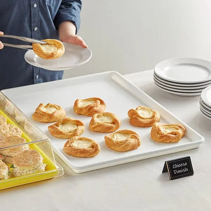 Winco 18 x 26 Inch Plastic Tray White