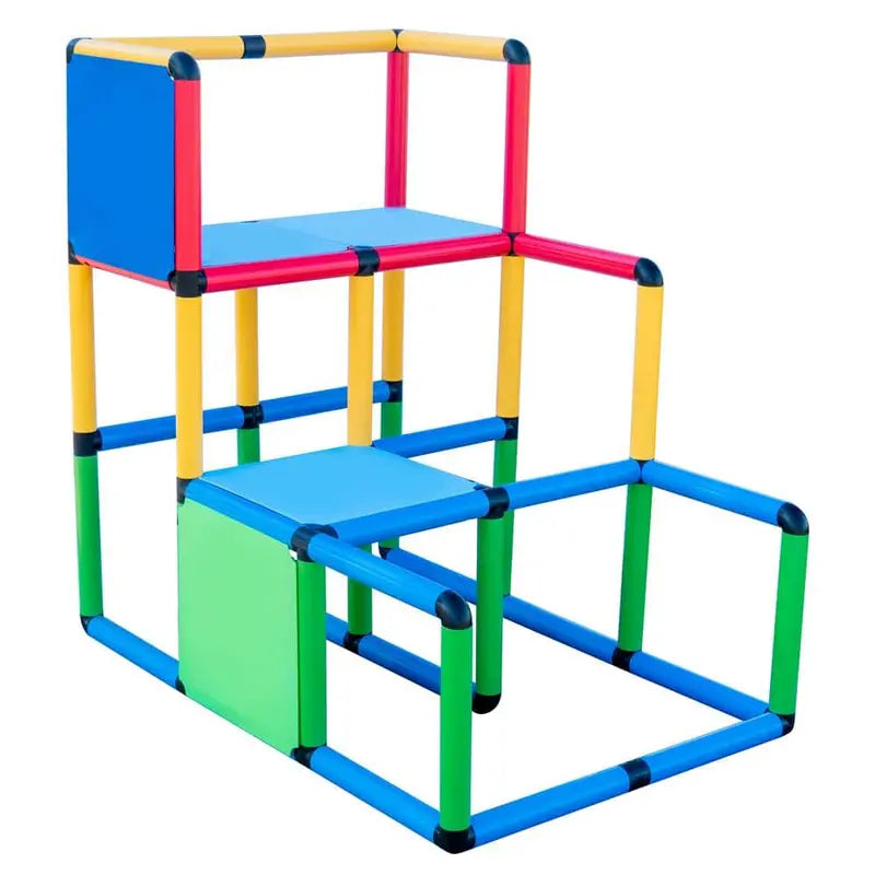 Funphix FPDLX-1 Deluxe 296-Piece Life Size Structures Set  Fun & Educational Toy