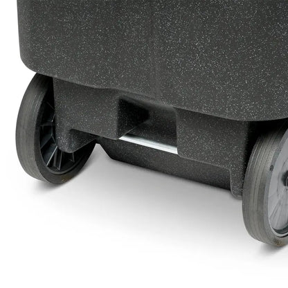 Toter 96-Gallon Wheeled Trash Can  Smooth-Rolling Dual Wheels, Snap-On Lid & Durable Resin Construction