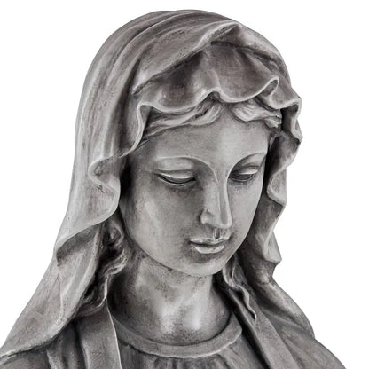 John Timberland Outdoor Statue 29 1/2″ High Virgin Mary Sculpture for Yard Garden Patio Deck Home Entryway Hallway