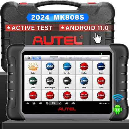 2024 Bidirectional Automotive Diagnostic Tool — MK808BT Pro / MX808S / M808Z Platform, Full-System Scan & Coding