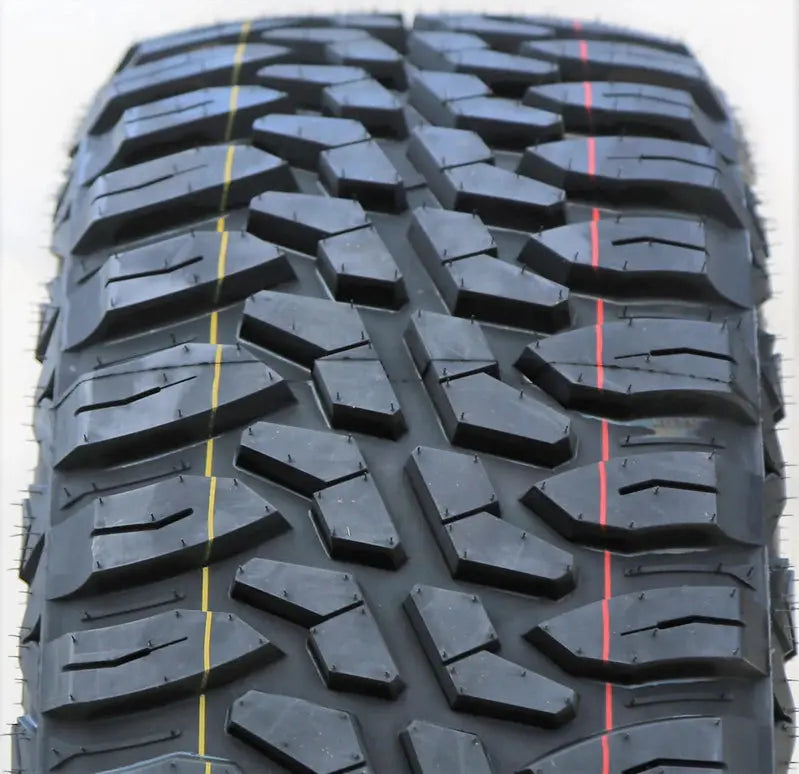 Set of 4 LT275/65R20 126/123Q E-Rated Mud-Terrain Tires  10-Ply Construction