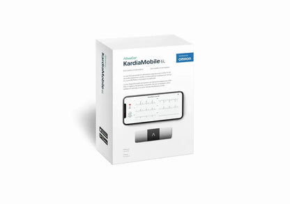 AliveCor KardiaMobile 6-Lead Personal EKG Monitor, FDA-Cleared, Smartphone Compatible, No Subscription Required