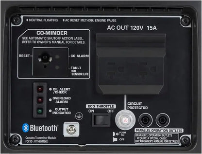 Honda EU2200i Portable Inverter Generator  2200-Watt Quiet Power with CO-Minder Safety Tech