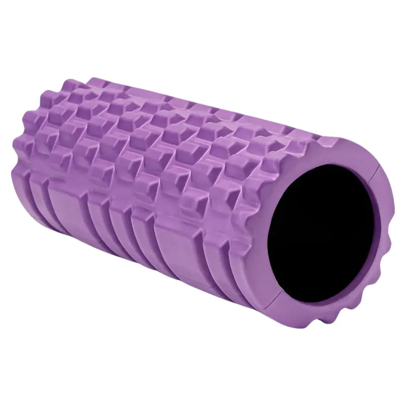 13-Inch Textured Foam Massage Roller for Recovery, Stretching, and Myofascial Release
