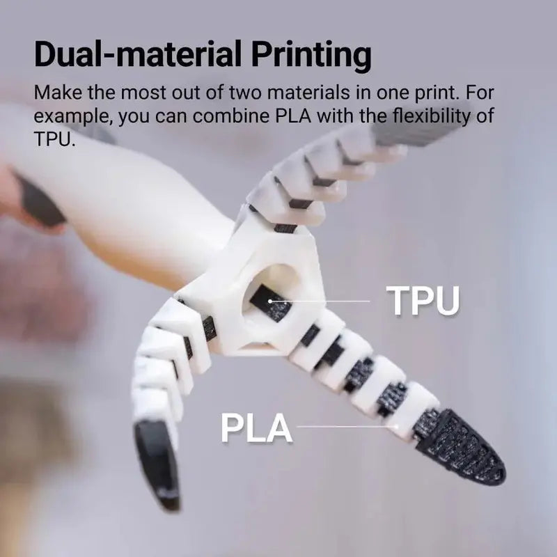 Dual Extrusion Module for 3D Printer  Enhanced Printing Versatility