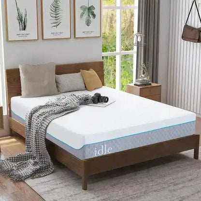 12-Inch Gel Memory Foam Mattress  Cooling Medium-Firm Bed-in-a-Box, CertiPUR-US Certified