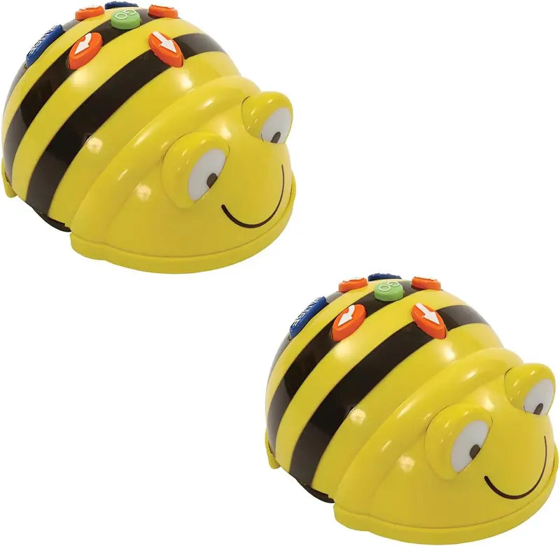 Dual Bee-Bot Programmable Robots with Canadian Money Mat  Interactive Coding Robot Kit for Elementary STEM Education