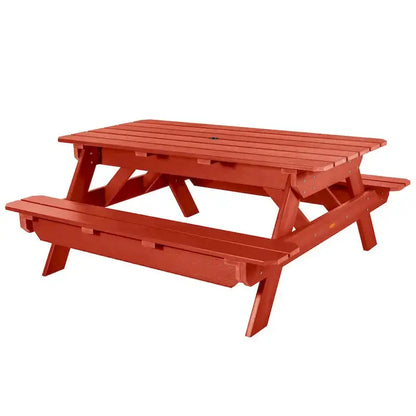HIGHWOOD Eco-Conscious Picnic Table  Recycled Plastic Construction