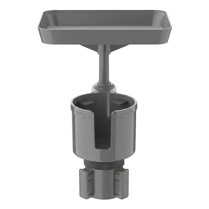 Rotating Car Cup Holder Tray with 360° Swivel and Adjustable Expandable Base