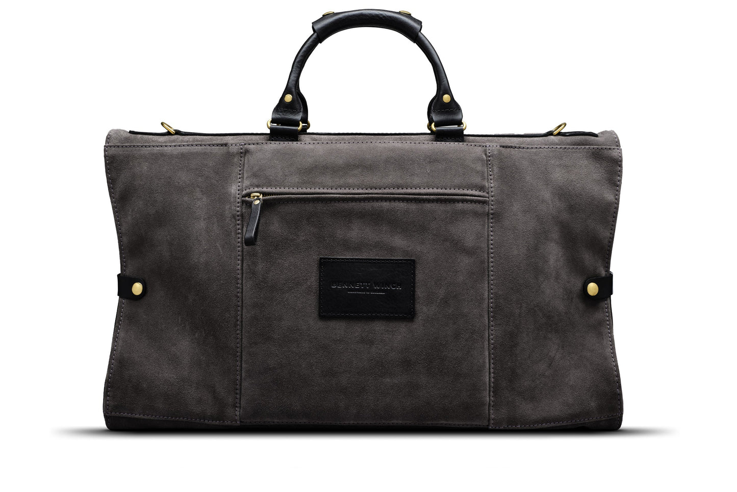 Suede Trifold - Storm Grey