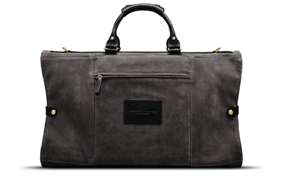 Suede Trifold - Storm Grey