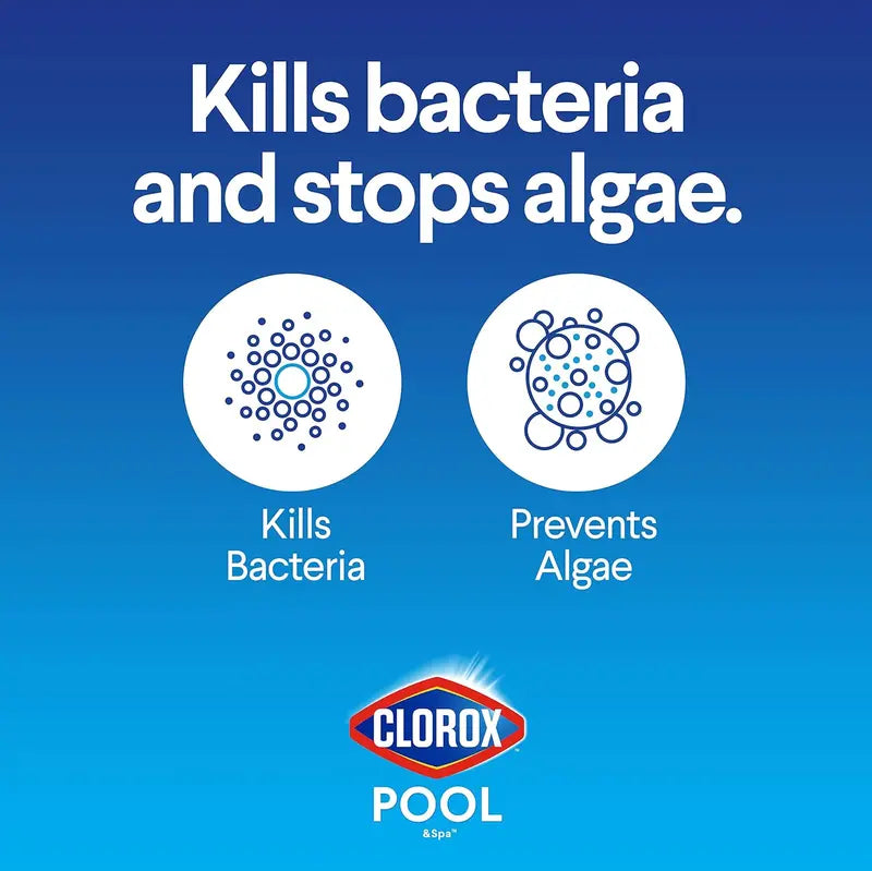 Clorox 3″ Chlorinating Tablets 35LB  Kills Bacteria & Prevents Algae for Pools & Spas