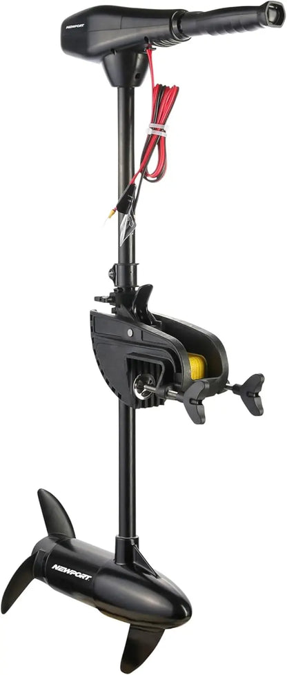 Series 46 lb-Thrust Saltwater Trolling Motor  Transom-Mounted, LED Battery Gauge &amp; 30-Inch Shaft