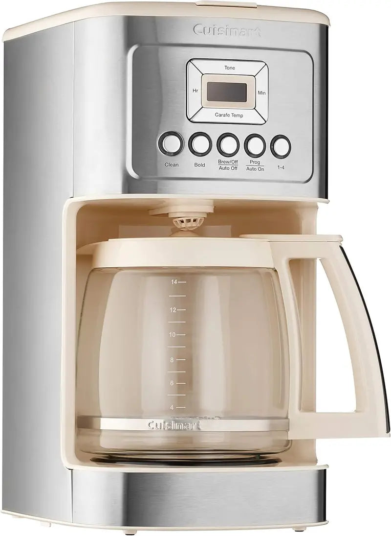 Cuisinart DCC-3200P1 Fully Automatic Coffee Maker  Brew Strength & 14 Cup Options