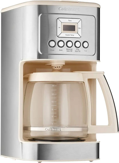 Cuisinart DCC-3200P1 Fully Automatic Coffee Maker  Brew Strength & 14 Cup Options
