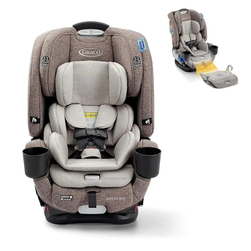 4Ever DLX Convertible Car Seat  4-in-1 Rear-Facing to Booster Design for Ages 010 Years