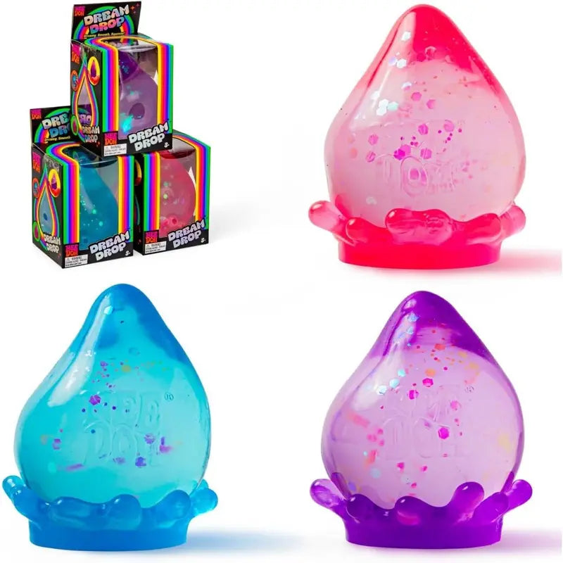 NeeDoh Dream Drop  Single Smooth Squeeze Sensory Toy