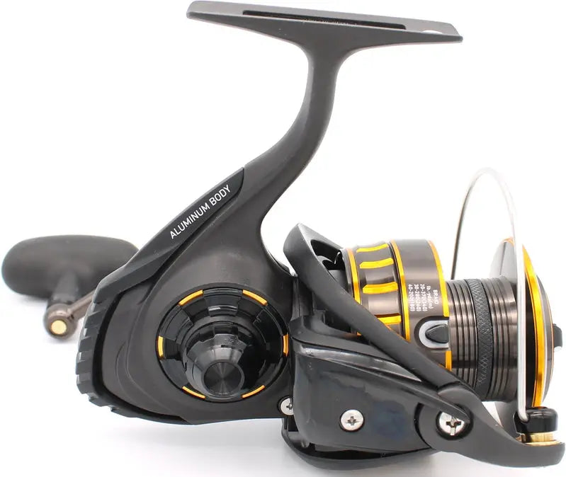Daiwa BG Spinning Reel  Black Anodized Aluminum Body, Digigear Drive & Waterproof Saltwater Drag