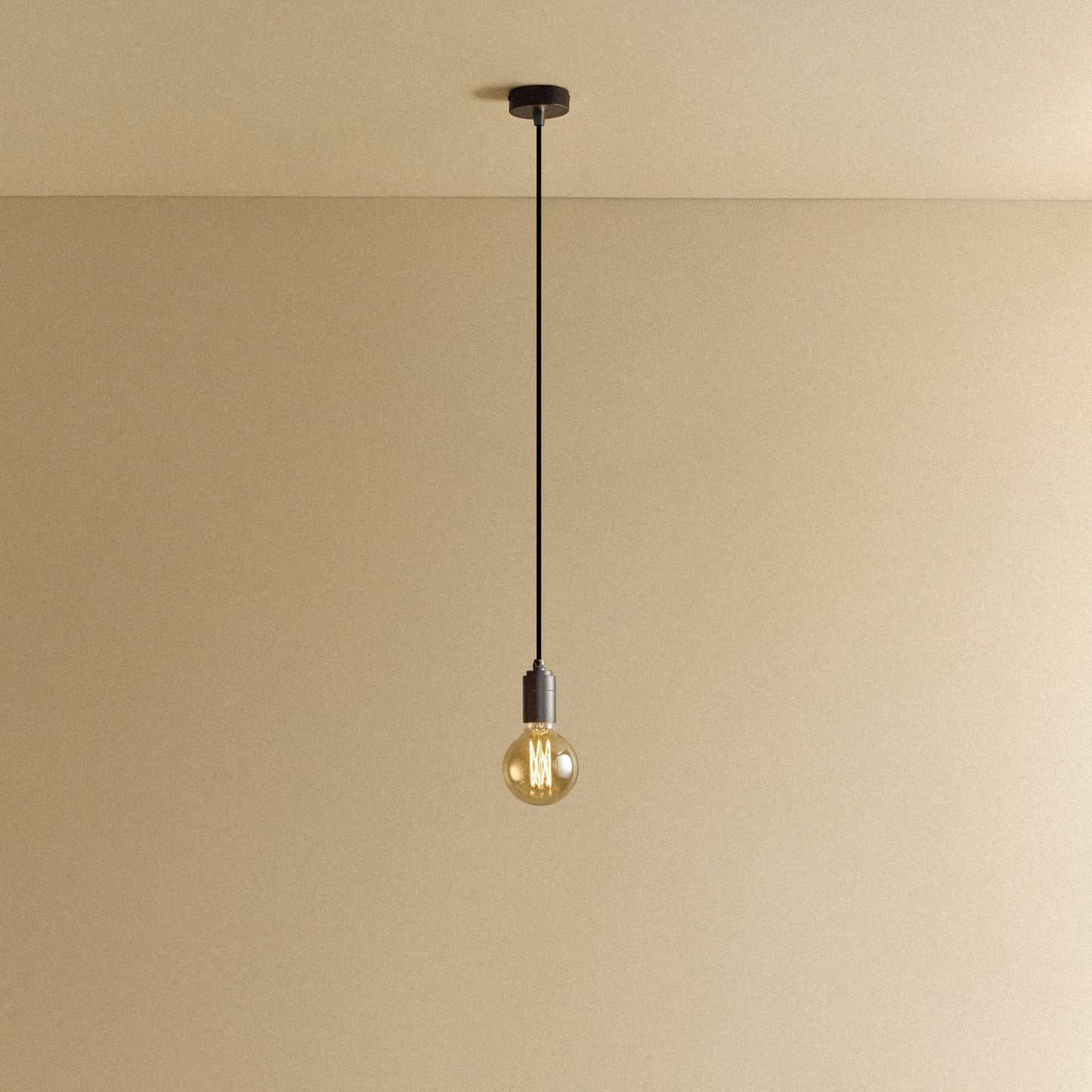 Elva Pendant Light Tinted in Graphite