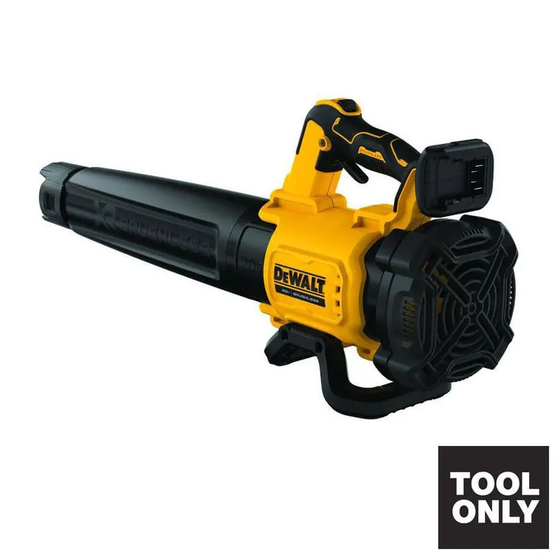 DEWALT 20V MAX 125 MPH 450 CFM Cordless Brushless Battery Powered Handheld Leaf Blower (Tool Only) DCBL722B
