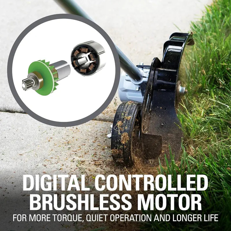 80V Cordless 8″ Brushless Edger  Lightweight, High-Torque Tool (Battery and Charger Sold Separately)