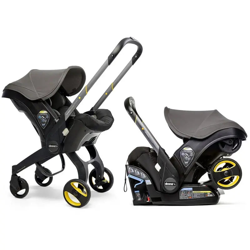 Doona 2025 Model Infant Car Seat & Stroller System  Includes Base, FAA-Approved, One-Step Transformation
