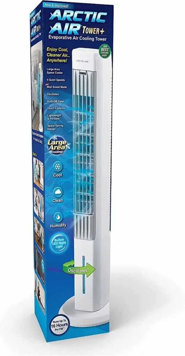 Tower Plus Chill Zone XL Air Cooler & Evaporative Cooler Combo