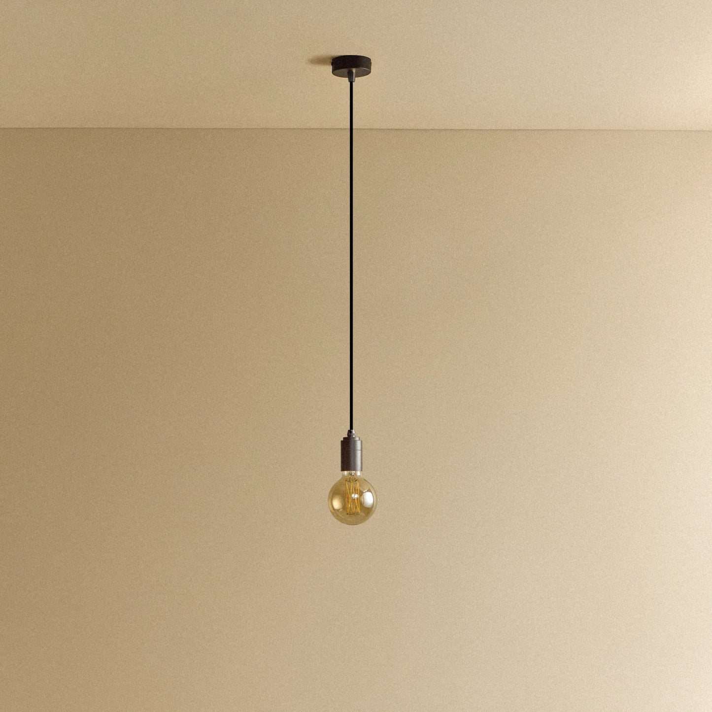 Elva Pendant Light Tinted in Graphite