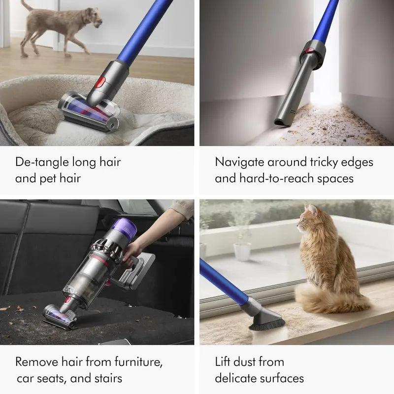 Dyson V11 Origin Cordless Vacuum: 185AW, 3 Power Modes & 60-Min Runtime — Intelligent Floor Detection, Pet Hair Detangling & Handheld Flexibility