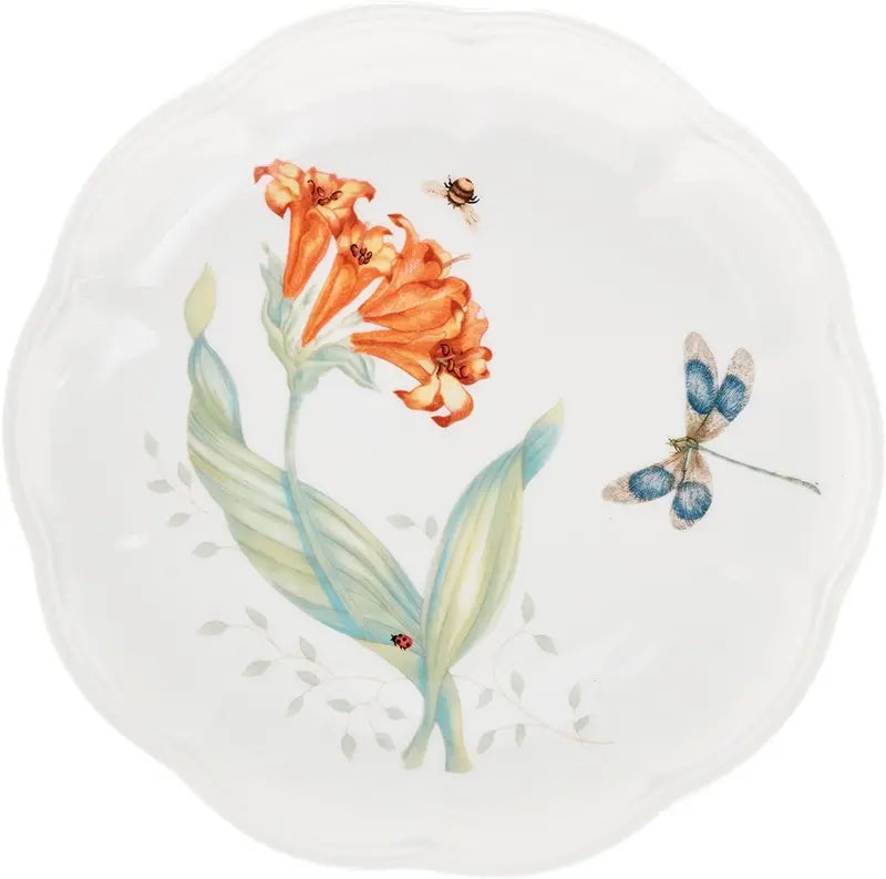 Butterfly Meadow 28-Piece Classic Dinnerware Set  Ceramic Tableware Collection