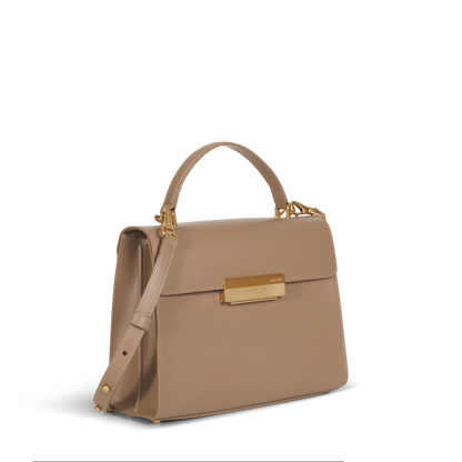 Capucine - Cuir Box Taupe
