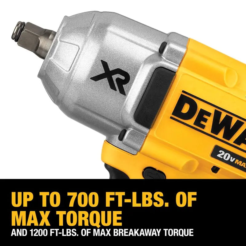 DCF899HB-20V MAX XR Brushless High Torque 1/2 Impact Wrench w/Hog Ring Anvil (Bare)