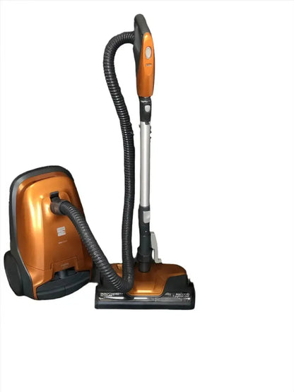 Kenmore 81214 Bagged Canister Vacuum  200 Series Upright-Style Cleaner with Attachments, Orange Design