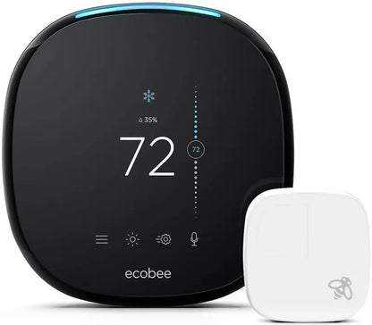 Wi-Fi Smart Thermostat Featuring Alexa Voice Control + Remote Room Sensor