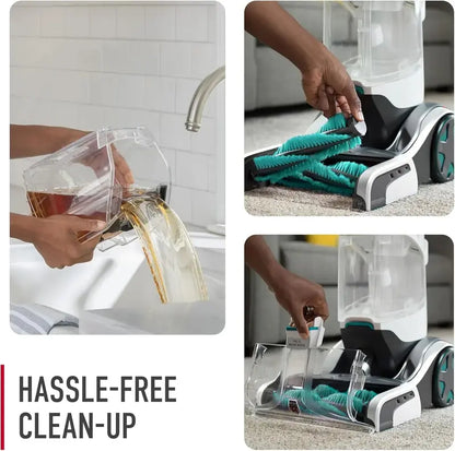 Hoover SmartWash+ Automatic Carpet Cleaner  Deep-Cleaning Shampooer with Pet Stain & Odor Removal (FH52000)
