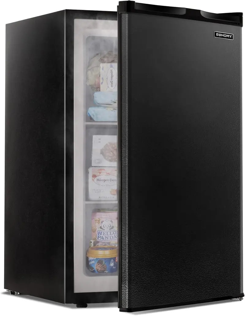 EUHOMY 3.0 Cu.Ft Upright Compact Freezer  Energy-Efficient Vertical Storage Solution