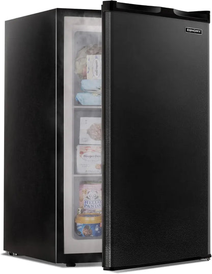 EUHOMY 3.0 Cu.Ft Upright Compact Freezer  Energy-Efficient Vertical Storage Solution